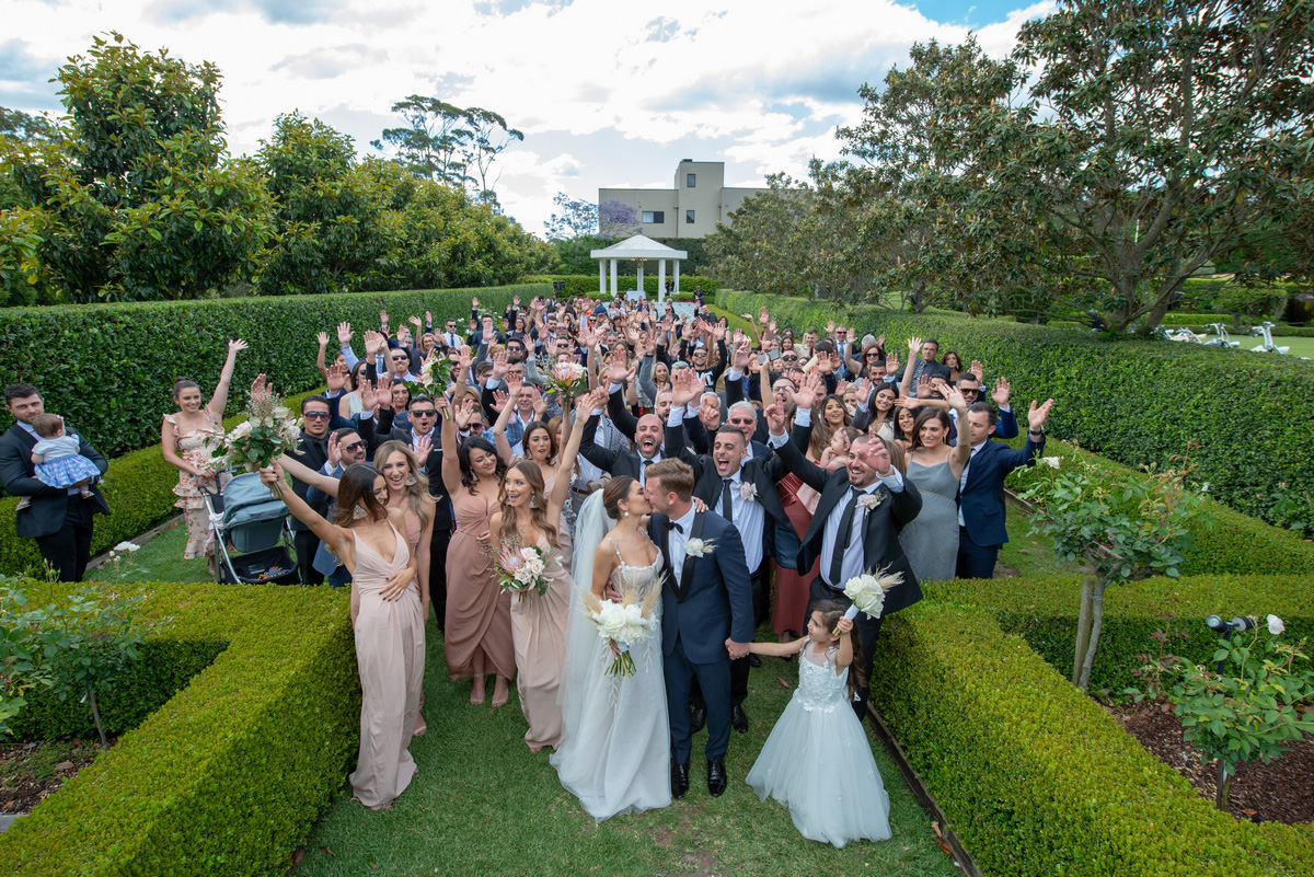 outdoor wedding manly
